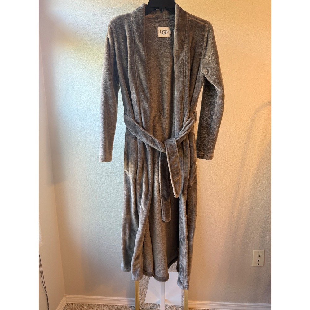 UGG Gray Plush Robe